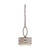 Nuvo 60-4728 HARLOW 1 LIGHT MINI PENDANT Harlow 1 Light Mini Pendant with Khaki Fabric Shade (Discontinued)