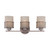 Nuvo 60-4783 FUSION 3 LIGHT VANITY Fusion 3 Light Vanity Fixture with Russet Glass (Discontinued)