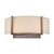 Nuvo 60-4854 GEMINI 2 LIGHT WALL SCONCE Gemini 2 Light Wall Sconce with Khaki Fabric Shade (Discontinued)