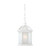 Nuvo 60-4997 BOXWOOD ES 1 LGT OUTDOOR HANG Boxwood ES 1 Light 14 in. Outdoor Hang with Frosted Glass (1) 18W GU24 Base Lamp Included (Discontinued)