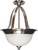 Nuvo 60-505 PALLADIUM-ES 2 LT 16" PENDANT Palladium 2 Light CFL 16 in. Pendant (2) 18W GU24 Lamps Included (Discontinued)