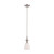 Nuvo 60-5057 PATTON ES 1 LIGHT MINI PENDANT Patton ES 1 Light Mini Pendant with Frosted Glass (1) 13W GU24 Lamp Included (Discontinued)