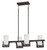 Nuvo 60-5234 DAYTONA 4 LIGHT ISLAND PNDNT Daytona 4 Light Island Pendant with Satin White Glass (Discontinued)