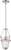 Nuvo 60-5287 LATHAM 1 LT PENDANT Latham 1 Light Pendant with Clear Seeded Glass Lamp Included (Discontinued)