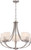 Nuvo 60-5295 LOLA 5 LT CHANDELIER Lola 5 Light Chandelier with Etched Opal Glass (Discontinued)