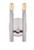 Nuvo 60-5341 TELEGRAPH 2 LGT WALL FIXTURE Telegraph 2 Light Wall Fixture Vintage Lamps Included (Discontinued)