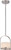 Nuvo 60-5478 CELINE - 1 LT MINI PENDANT Celine 1 Light Mini Pendant with Etched Opal Glass (Discontinued)