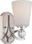 Nuvo 60-5491 CONNIE - 1 LT VANITY FIXTURE Connie 1 Light Vanity Fixture with Satin White Glass (Discontinued)