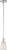 Nuvo 60-5498 CONNIE - 1 LT MINI PENDANT Connie 1 Light Mini Pendant with Satin White Glass (Discontinued)