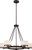 Nuvo 60-5575 CELINE - 5 LT CHANDELIER Celine 5 Light Chandelier with Etched Opal Glass (Discontinued)