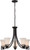 Nuvo 60-5585 NEVAL - 5 LT CHANDELIER Neval 5 Light Chandelier with Satin White Glass (Discontinued)