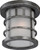 Nuvo 60-5636 MANOR 2 LT OUTDOOR FLUSH Manor 2 Light Outdoor Flush Fixture with Frosted Seed Glass (Discontinued)