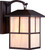 Nuvo 60-5672 TANNER 1 LT 8" OUTDOOR WALL Tanner 1 light 8 in. Outdoor Wall Fixture with Honey Stained Glass (Discontinued)
