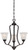 Nuvo 60-5696 ELIZABETH - 3 LT CHANDELIER Elizabeth 3 Light Chandelier with Frosted Glass (Discontinued)