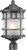 Nuvo 60-5735 MANOR ES 1 LT OUTDOOR POST Manor 1 Light Outdoor Post Fixture with Frosted Seed Glass (Discontinued)