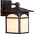 Nuvo 60-5751 CANYON ES 1 LT 7" OUTDOOR WALL Canyon 1 Light 7 in. Outdoor Wall Fixture with Honey Stained Glass (Discontinued)