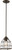Nuvo 60-5848 MAXX 1 LIGHT MEDIUM PENDANT Maxx 1 Light Medium Caged Pendant with 60W Vintage Lamp Included Mahogany Bronze Finish (Discontinued)