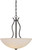 Nuvo 60-5917 DILLARD 4 LT PENDANT Dillard 4 Light Pendant with White Glass (Discontinued)