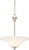 Nuvo 60-6207 FAWN 2 LIGHT PENDANT Fawn 2 Light Pendant Fixture Brushed Nickel Finish (Discontinued)