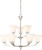 Nuvo 60-6209 FAWN 9 LIGHT CHANDELIER Fawn 9 Light Chandelier Fixture Brushed Nickel Finish (Discontinued)