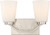 Nuvo 60-6242 NOME 2 LIGHT VANITY Nome 2 Light Vanity Fixture Brushed Nickel Finish (Discontinued)