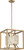 Nuvo 60-6271 STANZA - 1 LT MED PENDANT Stanza 1 Light Med Pendant Fixture Antique Gold Finish (Discontinued)