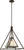 Nuvo 60-6281 MYSTIC - 1 LT LARGE PENDANT Mystic 1 Light Large Pendant Fixture Forest Bronze Finish (Discontinued)
