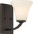 Nuvo 60-6301 FAWN 1 LIGHT VANITY Fawn 1 Light Vanity Fixture Mahogany Bronze Finish (Discontinued)