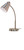 Satco 60-830 LARGE GOOSE NECK DESK LAMP BN Large Gooseneck Desk Lamp 1 Light Brushed Nickel (Discontinued)