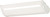 Nuvo 60-921R CRISPO 25" 3 LT LINEAR CEILING Crispo 3 Light 25 in. Ceiling Fluorescent (3) F17T8 (Discontinued)