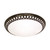 Nuvo 60-926 RUSTICA ES 3 LT 27" FLUSH Rustica 3 Light CFL 27 in. Flush Mount (3) 18W GU24 / Lamps Included (Discontinued)