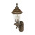 Nuvo 60-965 CLARION 3 LT ARM UP OUTDOOR Clarion 3 Light 24 in. Wall Lantern Arm Up with Clear Seed Glass (Discontinued)