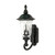 Nuvo 60-976 PARISIAN 2 LT ARM UP OUTDOOR Parisian 2 Light 22 in. Wall Lantern Arm Up with Fluted Seed Glass (Discontinued)