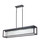 Nuvo 62-109 BIN LED ISLAND PENDANT Bin 3 Module Island Pendant with Clear Ribbed Glass (Discontinued)