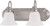 Nuvo 62-1124 LED BALLERINA 2 LT 18" VANITY 2 Light Ballerina LED 18 in. Vanity Wall Fixture Brushed Nickel Finish Frosted Glass Lamps Included (Discontinued)