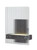 Nuvo 62-117 BIN LED WALL SCONCE Bin 1 Module Wall Sconce with Clear Ribbed Glass (Discontinued)