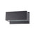 Nuvo 62-1237R1 VERONA RECTANGULAR UP/DOWN Verona LED Rectangular Up/Down Fixture Anthracite Finish (Discontinued)