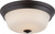 Nuvo 62-373 CALVIN 2 LT LED FLUSH FXTRE Calvin 2 Light Flush Fixture with Satin White Glass LED Omni Included (Discontinued)