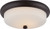 Nuvo 62-413 DYLAN 2 LT LED FLUSH FXTRE Dylan 2 Light Flush Fixture with Etched Opal Glass LED Omni Included (Discontinued)