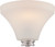 Nuvo 62-421 CODY 1 LT LED WALL SCONCE Cody 1 Light Wall Sconce with Satin White Glass LED Omni Included (Discontinued)