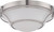 Nuvo 62-527 BAKER LED FLUSH Baker LED Flush Fixture with Satin White Glass (Discontinued)