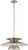 Nuvo 62-598 ATOM LED PENDANT Atom LED Pendant with Clear Seeded Glass (Discontinued)