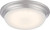 Nuvo 62-602 LIBBY LED FLUSH Libby LED Flush Fixture with Frosted Glass (Discontinued)