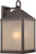 Nuvo 62-662 HAVEN LED OUTDOOR MED WALL Haven LED Outdoor Large Wall with Sanded Tea Stain Glass (Discontinued)