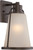 Nuvo 62-682 TOLLAND LED OUTDOOR LRGE WALL Tolland LED Outdoor Large Wall with Champagne Linen Glass (Discontinued)