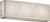 Nuvo 62-895 CRATE 1 LT 12" VANITY FIXTURE Crate 12 in. LED Vanity Fixture with Gray Marbleized Acrylic Panels Brushed Nickel Finish (Discontinued)