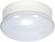 Nuvo 62-961 13W/LED/7"UTILITY/27K/WH/E26 LED Flush mount light 13.5W 7 in. Diameter Integrated medium base 2700K 120V (Discontinued)