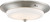Nuvo 62-971 LED 20W FLUSH BRUSHED NICKEL LED 20W Flush Fixture Brushed Nickel Finish 120-277V (Discontinued)