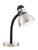 Satco SF76-355 ALUMINUM GOOSE NECK LAMP Goose Neck Desk Lamp Steel & Black Finish (Discontinued)
