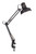 Satco SF76-359 BLACK SWING ARM DRAFTING LAMP Swing Arm Drafting Lamp - 1 Light - Black Adjustable height Clamp base (Discontinued)